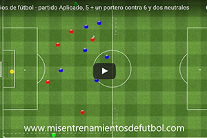 Ejercicio Partido Aplicado de 5 contra 5 con 2 comodines externos