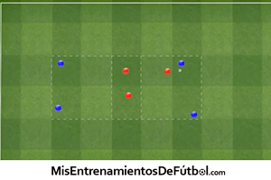 ejercicio de rondo en forma de hexagono