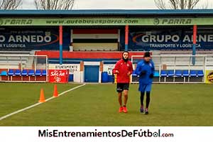 entrenamientos de fútbol