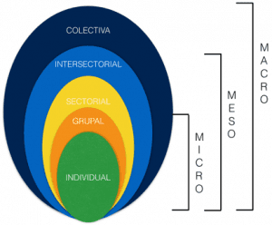 niveles de la dimension organizacional niveles del principio de alternancia horizontal con especificidad