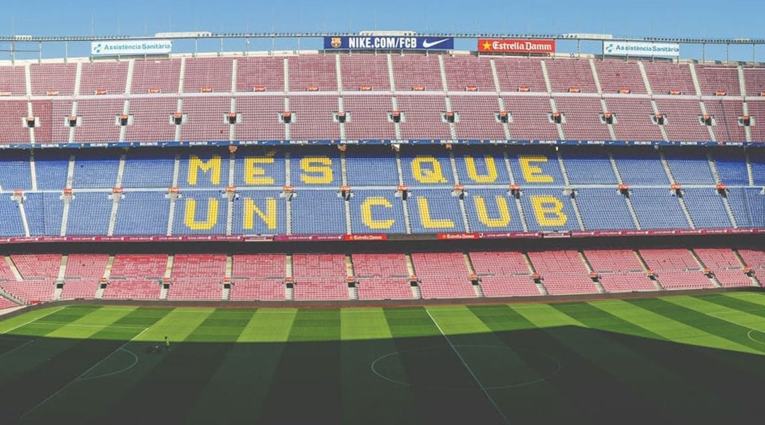 Campo de fútbol del Barça